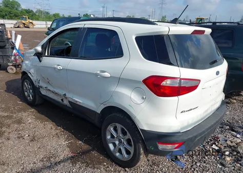 2019 Ford Ecosport Se из США, поврежденный, VIN MAJ6S3GL4KC301836